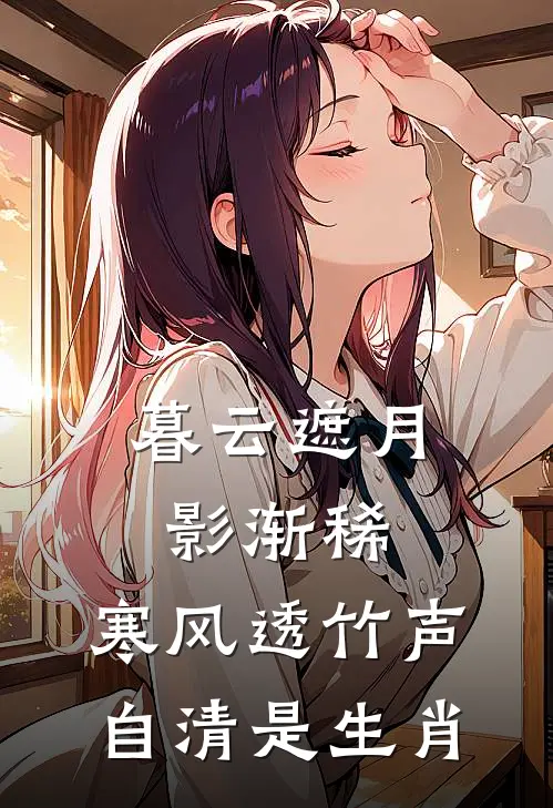 暮云遮月影渐稀,寒风透竹声自清是生肖