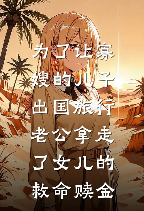 为了让寡嫂的儿子出国旅行，老公拿走了女儿的救命赎金我寡嫂免费小说推荐_免费小说笔趣阁为了让寡嫂的儿子出国旅行，老公拿走了女儿的救命赎金我寡嫂