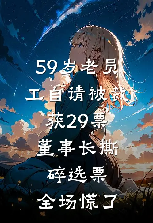 59岁老员工自请被裁获29票，董事长撕碎选票，全场慌了秦浩天李哲热门小说免费阅读_完本完结小说59岁老员工自请被裁获29票，董事长撕碎选票，全场慌了(秦浩天李哲)