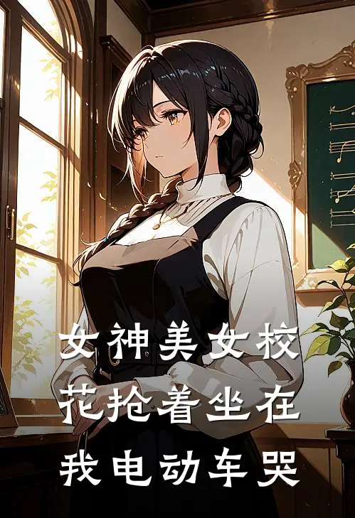 女神美女校花抢着坐在我电动车哭