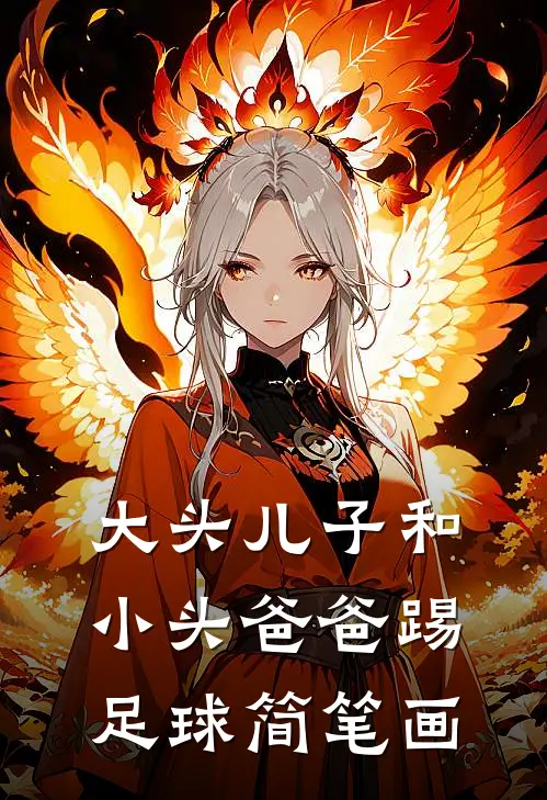 大头儿子和小头爸爸踢足球简笔画